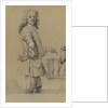 Self portrait with parrot by James Thornhill