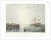 Whalers. From the picture in the National Gallery by Joseph Mallord William Turner