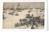 Japanese troops landing in Korea by Charles M. Padday
