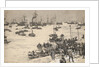 Japanese troops landing in Korea by Charles M. Padday