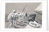 A pull on the main sheet on board 'Brynhild', winner of the Kings Cup by Charles M. Padday