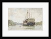 The 'Implacable' at Falmouth by Henry Scott Tuke