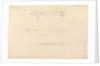 Sketches of profile and stern of a brigantine? and topographical sketch of Cape Finisterre...1843 by W. Maule
