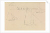 Studies of yachts sailing by John Christian Schetky