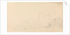 Drawing of Parmiters? Dry dock Portsmouth harbour ,1813 by John Christian Schetky