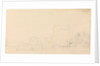 Drawing of Parmiters? Dry dock Portsmouth harbour ,1813 by John Christian Schetky