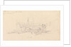 Drawing of Round Tower, Portsmouth harbour, 10 April 1815 by John Christian Schetky