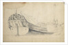 Portrait of a Dutch bezan yacht by Willem Van de Velde the Younger