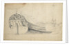 Portrait of a Dutch bezan yacht by Willem Van de Velde the Younger