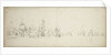 The Friesland squadron lying-by off the coast of Scotland, 16-26 August 1665 by Willem van de Velde the Elder