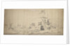 A Dutch Fleet lying-to in a breeze: a council-of-war by Willem van de Velde the Elder