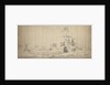A Dutch Fleet lying-to in a breeze: a council-of-war by Willem van de Velde the Elder