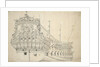 Portrait of a French two-decker. Built in Holland 1666-1667 by Willem Van de Velde the Younger