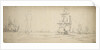Dutch ships running down towards the main fleet, May? 1672 by Willem van de Velde the Elder