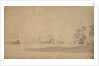 The Dutch fleet lying-to, probably in May 1672 by Willem van de Velde the Elder
