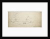 A Dutch rear squadron going to windward in a heavy sea by Willem van de Velde the Elder