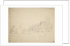 Portrait of a Dutch prince's yacht by Willem van de Velde the Elder
