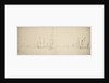 A smalschip and a despatch vessel with the Dutch fleet in light airs by Willem Van de Velde the Younger