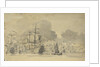 Dutch fleet at sea by Willem van de Velde the Elder