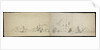 Dutch fleet at sea panorama (unfinished) by Willem van de Velde the Elder