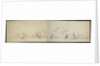 Dutch fleet at sea panorama (unfinished) by Willem van de Velde the Elder