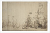 A council-of-war in the Dutch fleet? May 1665 by Willem Van de Velde the Younger