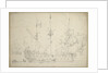 The 'Tiger' with sweeps out by Willem van de Velde the Elder