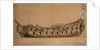 An English forth-rate of about 42-guns by Willem Van de Velde the Younger
