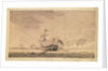 'Queen' on 1 June 1794 at noon, during the Battle of the Glorious First of June by Robert Cleveley