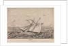 Denia Opium clipper topsail schooner built Cowes 1840 (shown off China coast 1851) by F G Hely