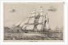 Water Witch Opium Clipper barque built by Kidderpore 1831, shown 1856 off China coast by F G Hely