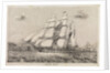 Water Witch Opium Clipper barque built by Kidderpore 1831, shown 1856 off China coast by F G Hely