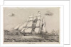 Water Witch Opium Clipper barque built by Kidderpore 1831, shown 1856 off China coast by F G Hely