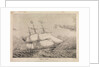 Emily Jane opium clipper ship (shown off China coast 1845) by F G Hely