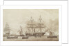 Arrival of Louis Philippe at Portsmouth 5 October 1844 by John Wilson Carmichael