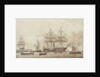 Arrival of Louis Philippe at Portsmouth 5 October 1844 by John Wilson Carmichael