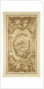 Drawing for the ceiling of the Painted Hall with key to figures on reverse by James Thornhill