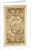 Drawing for the ceiling of the Painted Hall with key to figures on reverse by James Thornhill