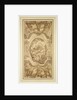 Drawing for the ceiling of the Painted Hall with key to figures on reverse by James Thornhill