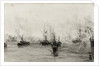 HMY 'Alberta' Carrying the remains of Queen Victoria by William Lionel Wyllie