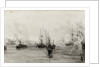 HMY 'Alberta' Carrying the remains of Queen Victoria by William Lionel Wyllie