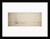 A kaag and other Dutch vessels before the wind by Willem van de Velde the Elder