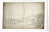 Portrait of an English two-decker by Willem Van de Velde the Younger