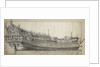 English two-decker, possibly the 'Yarmouth', built in 1653 and broken up in 1680 by Willem van de Velde the Elder