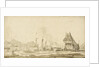 The pepper wharf of the Dutch East India Company, Amsterdam by Reinier Nooms