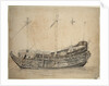 Portrait of the 'Vrijheid', 50-gun ship of the Amsterdam Admiralty, built in 1651 and blown up in action in 1676 by Willem van de Velde the Elder