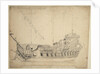 Portrait of the 'Geloof', built in 1661 and last mentioned in 1674 by Willem Van de Velde the Younger