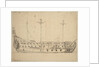 Portrait of the 'Victory', 2nd rate built 1620, 82 guns, rebuilt 1666 by Willem Van de Velde the Younger