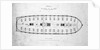 Plan of the lower deck of the 'Centaur' by Unknown