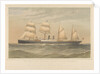 Lithograph of the 'Orient' (1879) steam ship by Thomas Goldsworth Dutton